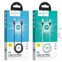 Кабель Type-C to Type-C HOCO X50 Exquisito, 2.0м, 5.0A,  черный