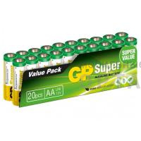 Элемент питания GP SUPER LR6 (б/б) 20BOX  (20/200/1000) Элемент питания GP SUPER LR6 (б/б) 20BOX  (20/200/1000)