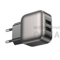 Блок питания сетевой 2 USB BOROFONE BAS51A Absolute, пластик, 2.4А, цвет: чёрный (1/72/288) Блок питания сетевой 2 USB BOROFONE BAS51A Absolute, пластик, 2.4А, цвет: чёрный (1/72/288)