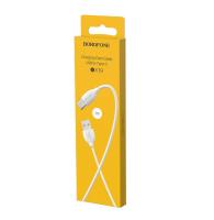 Кабель USB to Type-C Borofone BX19 Benefit, 1.0м, 3.0A, белый