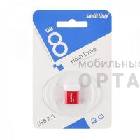 Флешка USB 8 Гб Smartbuy  Lara  красный