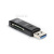Картридер USB 3.0 SD/MicroSD SBR-750-B (1/100) Картридер USB 3.0 SD/MicroSD SBR-750-B (1/100)